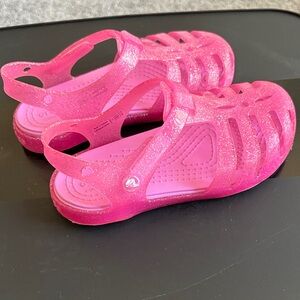 Crocs Isabella glitter sandals